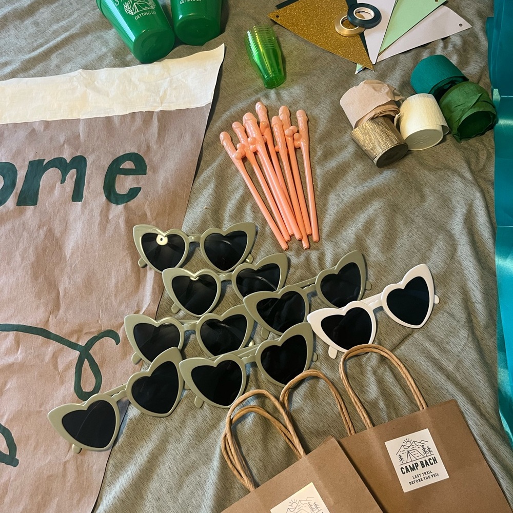 CAMP BACHELORETTE Party Supplies Set!